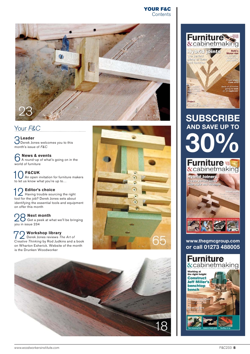 Furniture & Cabinetmaking 233 2015-07